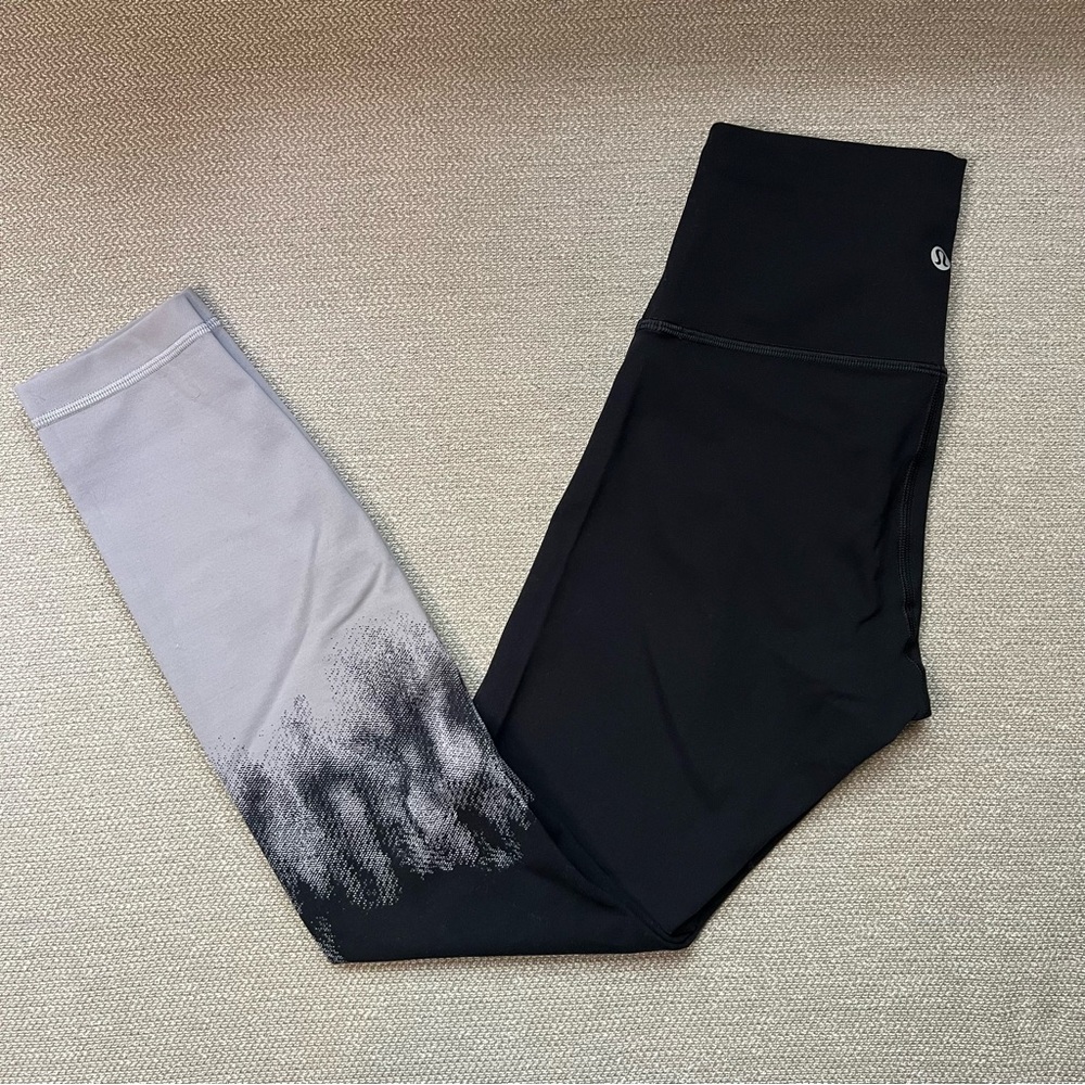 lululemon Wunder Train 4 - ascending silver black